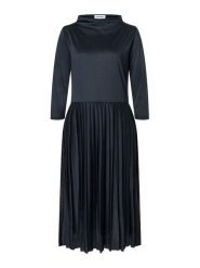 More & More Sukienka w kolorze granatowym rozmiar: 44. Niebieskie sukienki damskie MORE & MORE, bez wzorów, bez kołnierzyka, bez ramiączek, midi. Za 240.43 zł.