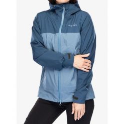 Kurtka przeciwdeszczowa damska Inov-8 Venturelite Jacket FZ. Niebieskie kurtki damskie Inov-8, bez kaptura. Za 686.99 zł.
