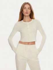 Marciano Guess Sweter JEN 4BGR61 5439Z Écru Regular Fit. Swetry klasyczne damskie Marciano Guess, xl, z wiskozy, bez kołnierzyka. Za 539.99 zł.