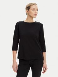 Weekend Max Mara Bluzka Multia 2525946031 Czarny Regular Fit. Czarne bluzki damskie Weekend Max Mara, s, bez wzorów, z bawełny, bez ramiączek. Za 309.99 zł.