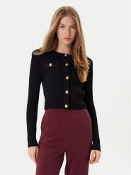 Marciano Guess Kardigan 5YGR32 5881Z Czarny Regular Fit. Czarne kardigany damskie Marciano Guess, m, z aplikacjami, z wiskozy. Za 483.00 zł.