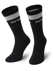 Spaio Skarpety "Flex" w kolorze czarnym rozmiar: 44-46. Czarne skarpetki męskie Spaio, bez wzorów, ze splotem. Za 26.99 zł.