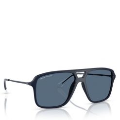 Okulary przeciwsłoneczne Armani Exchange. Niebieskie okulary przeciwsłoneczne męskie Armani Exchange. Za 299.99 zł.