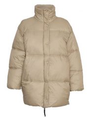 MOSS COPENHAGEN Kurtka pikowana "Diona" w kolorze beżowym rozmiar: XS/S. Brązowe kurtki damskie MOSS COPENHAGEN, s, bez wzorów, bez kaptura. Za 215.21 zł.