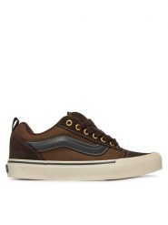 Vans Tenisówki Knu Skool VN000D22DFO1 Brązowy. Brązowe trampki i tenisówki męskie Vans, bez wzorów, z materiału, bez zapięcia. Za 429.99 zł.