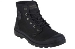 Buty sportowe Sneakersy unisex, Palladium Pampa Hi Supply Lth. Czarne buty sportowe na co dzień damskie Palladium, bez wzorów, z materiału, trekkingowe. Za 731.00 zł.
