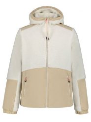 Icepeak Kurtka polarowa "Eads" w kolorze beżowo-kremowym rozmiar: XL. Brązowe kurtki outdoor męskie ICEPEAK, xl, bez wzorów, z polaru, bez kaptura. Za 276.71 zł.