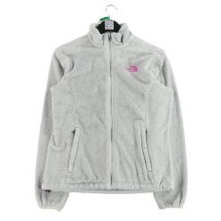 Second life - Kurtka polarowa TNF Osito dla kobiet - Stan bardzo dobry. Szare kurtki damskie The North Face, na zimę, s, bez wzorów, z materiału, bez kaptura. Za 190.31 zł.