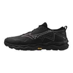 Buty trailowe Mizuno Wave Daichi 9 Gtx. Czarne obuwie do biegania damskie Mizuno, mizuno wave. Za 509.99 zł.