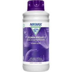 Impregnat do odzieży i sprzętu wypełnionego puchem Nikwax Down Proof 1 L. Obuwie trekkingowe damskie Nikwax. Za 91.99 zł.