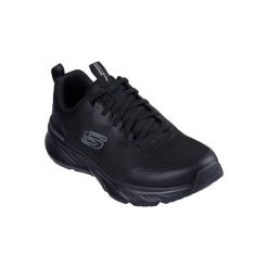 Buty sportowe Sneakersy męskie, Edgeride - Rekze. Czarne buty sportowe na co dzień męskie Skechers, bez zapięcia, trekkingowe. Za 299.99 zł.
