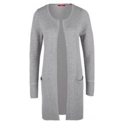 S.Oliver sweter damski 34 szary. Szare swetry klasyczne damskie S.Oliver, s, bez kołnierzyka. W wyprzedaży za 251.00 zł.