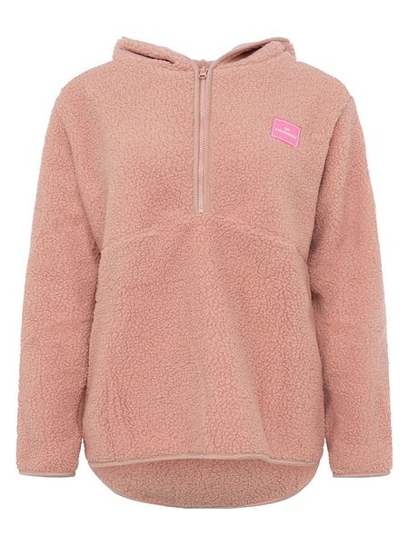 Zwillingsherz Bluza polarowa w kolorze jasnoróżowym rozmiar: M. Różowe bluzy z kapturem damskie Zwillingsherz, m, z polaru. Za 166.49 zł.