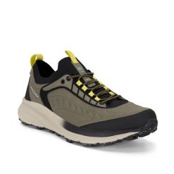 Buty męskie TREZETA Ryoko. Zielone buty trekkingowe męskie Trezeta, z dzianiny, bez zapięcia, do biegania. Za 449.90 zł.