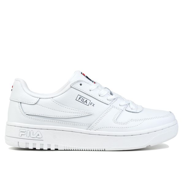Buty męskie sportowe fila FXVENTUNO L low. Białe buty sportowe na co dzień męskie Fila, ze skóry, bez zapięcia, trekkingowe. Za 229.00 zł.