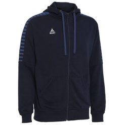 Bluza dresowa męska rozpinana z kapturem Select ZIP Hoody TORINO granatowa. Niebieskie bluzy z kapturem męskie Select, m, z dresówki. W wyprzedaży za 194.50 zł.