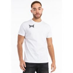 T-shirt regularny Tapout Octagon. Białe t-shirty męskie TAPOUT, bez wzorów, bez kołnierzyka. Za 136.50 zł.