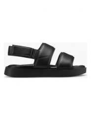 INUIKII Sandały "Padded Velcro" w kolorze czarnym rozmiar: 39. Czarne sandały damskie Inuikii, bez wzorów, bez obcasa. Za 321.39 zł.