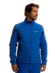 Fischer Kurtka hybrydowa w kolorze niebieskim rozmiar: XXL. Niebieskie kurtki outdoor męskie FISCHER, xxl, bez wzorów, z materiału, bez kaptura. Za 344.54 zł.