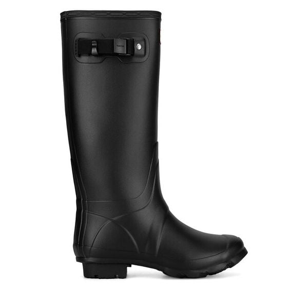 Kalosze Hunter. Czarne kalosze damskie Hunter, bez wzorów. Za 399.99 zł.