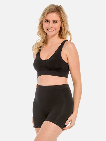 MAGIC Bodyfashion bielizna modelująca Kobiety Sztuczne włókno czarny, M. Czarna bielizna wyszczuplająca Magic Bodyfashion, z włókna. Za 119.95 zł.