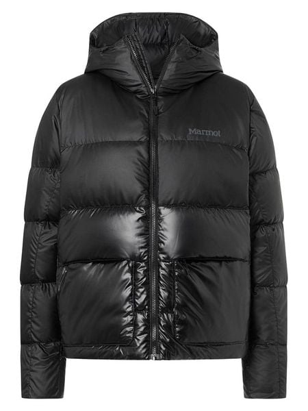 Marmot Kurtka puchowa w kolorze czarnym rozmiar: S. Czarne kurtki damskie Marmot, s, bez wzorów, z puchu, bez kaptura. Za 568.34 zł.
