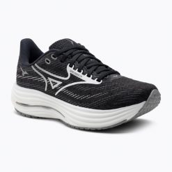 Buty do biegania damskie Mizuno Wave Rider 29 black sand/white/black. Czarne obuwie do biegania damskie Mizuno, mizuno wave. Za 529.99 zł.
