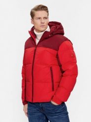 Tommy Hilfiger Kurtka zimowa New York MW0MW32771 Czerwony Regular Fit. Czerwone kurtki męskie Tommy Hilfiger, na zimę, m, bez wzorów, z syntetyku, bez kaptura. Za 1,119.00 zł.