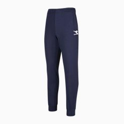 Spodnie dresowe męskie DIADORA PANT CUFF LIGHT CORE. Niebieskie spodnie dresowe męskie Diadora, z dresówki. Za 69.99 zł.