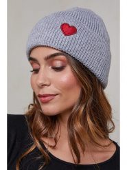 Soft Cashmere Czapka w kolorze szarym rozmiar: onesize. Szare czapki zimowe damskie Soft Cashmere, z kaszmiru. Za 110.55 zł.