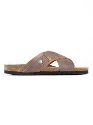 Sunbay Klapki "Giovani" w kolorze jasnobrązowym rozmiar: 41. Brązowe klapki i japonki męskie Sunbay, z materiału. Za 114.95 zł.
