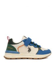 U.S. Polo Assn. Sneakersy EO-ALEX001K/6TY1 Écru. Buty sportowe chłopięce U.S. Polo Assn., z materiału, bez zapięcia. Za 199.99 zł.