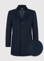 PAKO LORENTE – Płaszcz męski P22WF-7X-001-G-0. Niebieskie płaszcze męskie Pako Lorente, m, bez wzorów, z poliesteru. Za 599.99 zł.