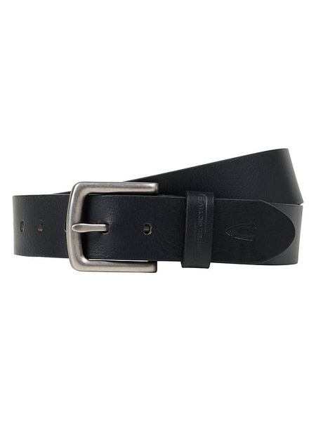 Camel Active Skórzany pasek w kolorze czarnym rozmiar: onesize. Czarne paski męskie Camel Active, bez wzorów, z materiału. Za 134.95 zł.