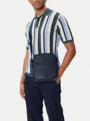 Beverly Hills Polo Club Saszetka C-BHPC-L-018-08 Granatowy. Niebieskie saszetki męskie Beverly Hills Polo Club, z materiału. Za 199.99 zł.