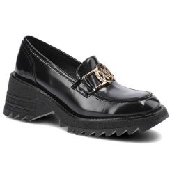 Czarne Półbuty Karino Damskie Eleganckie Obuwie. Czarne półbuty damskie Karino, bez wzorów, z lakierowanej skóry, eleganckie, bez obcasa. Za 269.00 zł.