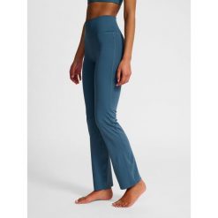 Spodnie legginsy z wysokim stanem dla kobiet Hummel. Niebieskie bielizna termoaktywna damska HUMMEL, bez wzorów. Za 205.00 zł.
