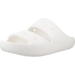 Sandały CROCS CLASSIC SANDAL V2 Biały. Białe sandały damskie Crocs, bez wzorów, z gumy, bez obcasa. Za 222.00 zł.