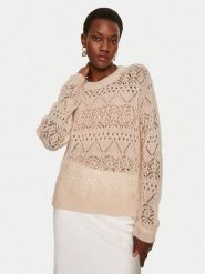 TWINSET Sweter 242TP3690 Różowy Loose Fit. Czerwone swetry klasyczne damskie Twinset, m, z syntetyku, bez kołnierzyka. Za 919.99 zł.