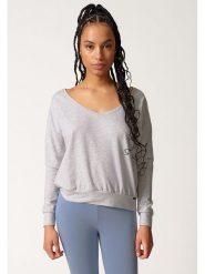 Skiny Koszulka w kolorze szarym rozmiar: 38. Szare bluzki damskie Skiny, bez wzorów, z bawełny, bez kołnierzyka, bez ramiączek. Za 134.85 zł.