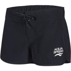 Szorty pływackie damskie Aqua Speed Viki. Czarne szorty damskie Aqua-Speed, bez wzorów. Za 64.99 zł.