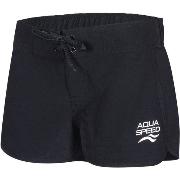 Szorty pływackie damskie Aqua Speed Viki. Czarne szorty damskie Aqua-Speed, bez wzorów. Za 64.99 zł.
