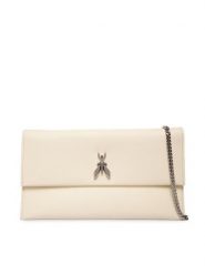 Patrizia Pepe Torebka CB5460/L011 Écru. Torebki klasyczne damskie Patrizia Pepe, bez wzorów, ze skóry, bez dodatków. Za 869.99 zł.