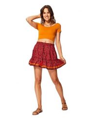 Ipanima Spódnica w kolorze czerwonym rozmiar: 34-40. Czerwone spódniczki damskie Ipanima, bez wzorów, mini. Za 43.99 zł.