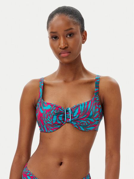 Selmark Góra od bikini BL712 Turkusowy. Niebieskie bikini damskie SELMARK, bez wzorów. Za 189.99 zł.