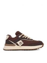 Kappa Sneakersy CEO-CP40-241216YX(CH) Brązowy ciemny. Brązowe buty sportowe chłopięce Kappa, z materiału, bez zapięcia. Za 139.99 zł.