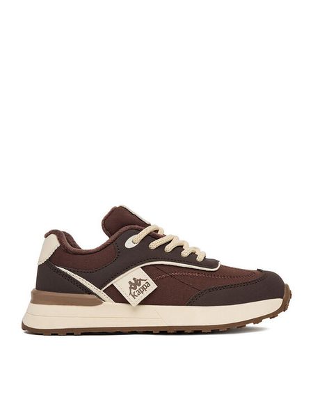 Kappa Sneakersy CEO-CP40-241216YX(CH) Brązowy ciemny. Brązowe buty sportowe chłopięce Kappa, bez wzorów, z materiału, bez zapięcia. Za 139.99 zł.