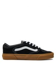 Vans Tenisówki Rowley Classic VN0A4BTT9X11 Czarny. Czarne trampki i tenisówki damskie Vans, bez wzorów, ze skóry. Za 219.99 zł.