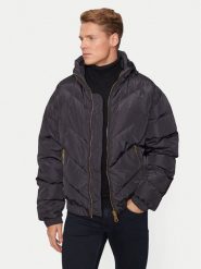 Versace Jeans Couture Kurtka puchowa 77GAU404 Czarny Regular Fit. Czarne kurtki męskie Versace Jeans Couture, m, bez wzorów, z jeansu, bez kaptura. Za 1,979.00 zł.