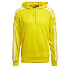 Bluza piłkarska męska adidas Squadra 21 Hoodie. Białe bluzy bez kaptura męskie Adidas, m. Za 154.00 zł.